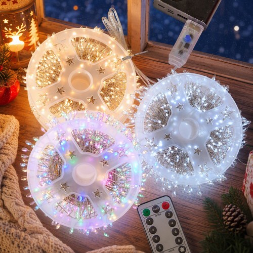 Led copper luci natale - led,