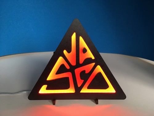 Logo vasco rossi illuminato - rossi, a