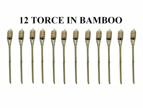 Set torce bamboo per - torce, in