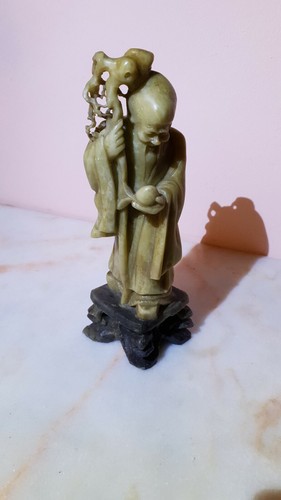 Statua scultura santone - scultura,