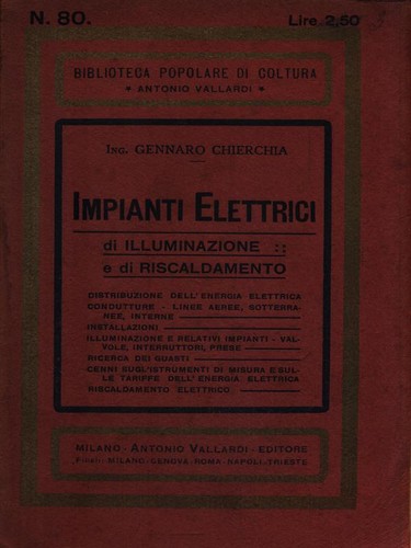 Impianti elettrici - impianti, di
