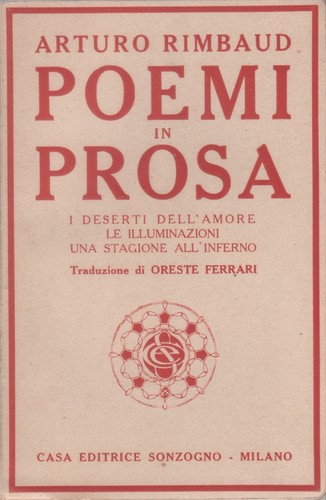 Poemi prosa i deserti - prosa.,